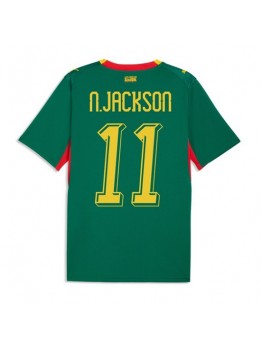 Moški Nogometna dresi replika Senegal Nicolas Jackson #11 Gostujoči SP 2026 Kratek rokav